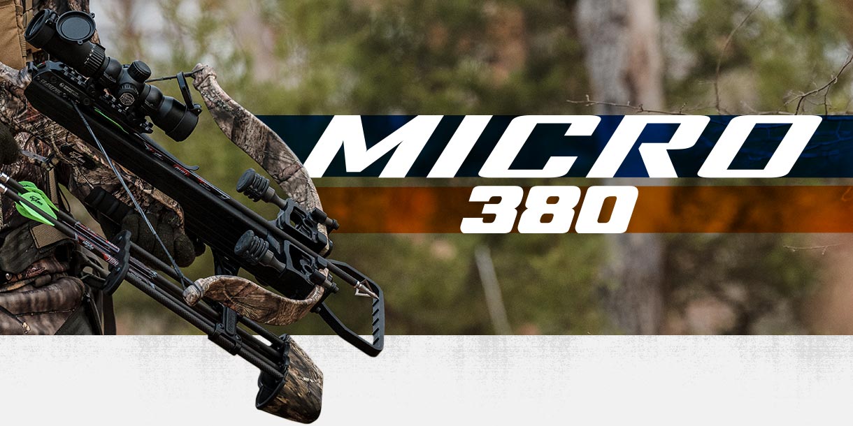Micro 380 crossbow mobile header image